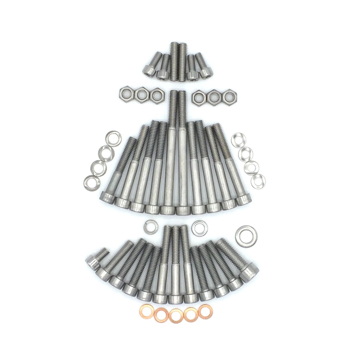 Edelstahl Schraubenset KR51/1 Simson Schwalbe V2A VA Aus Edelstahl V2A – Riesiges Set Für KR51/1 (1968-1980) Simson Schwalbe Schraubensatz